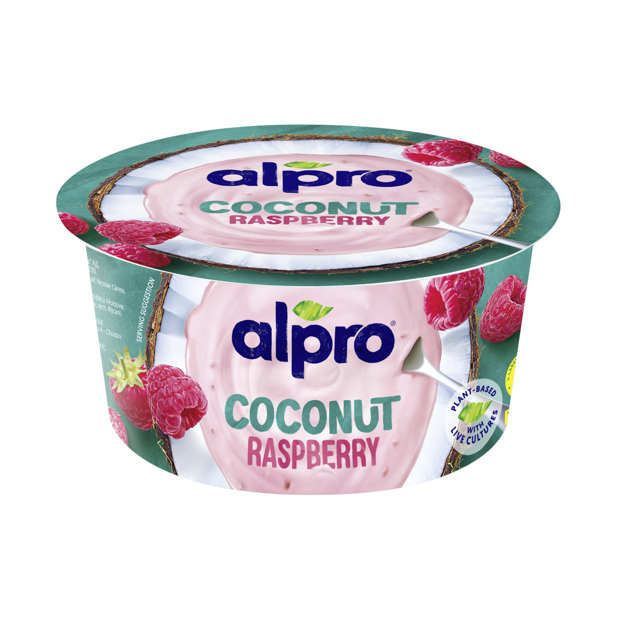alpro Fermentovaná kokosová alternativa jogurtu malina chlaz. 120 g