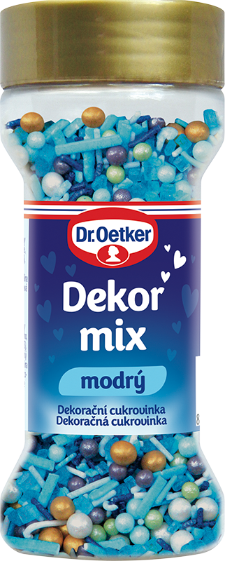 Dr. Oetker Dekor Mix modrý 52 g