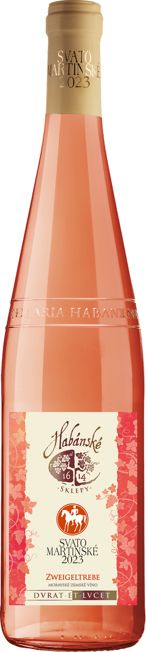Habánské sklepy Svatomartinské Zweigeltrebe rosé 6 x 750 ml