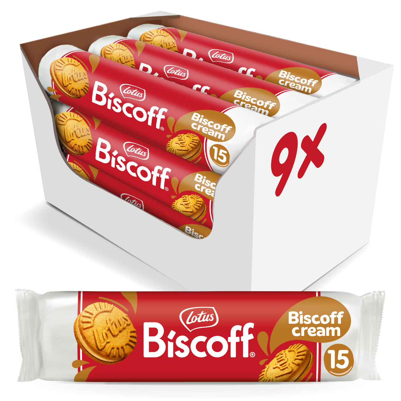 Lotus Biscoff Sandwich s Biscoff krémem 9 x 150 g