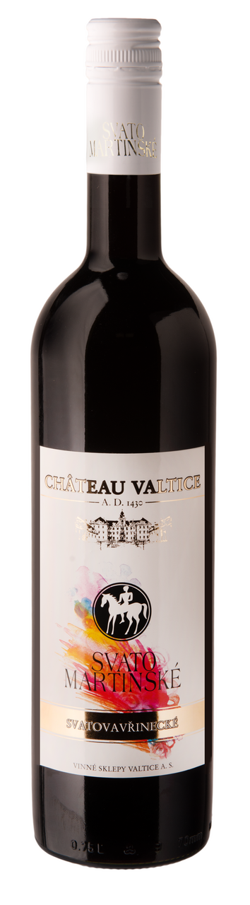 Chateau Valtice Svatomartinské Svatovavřinecké 750 ml