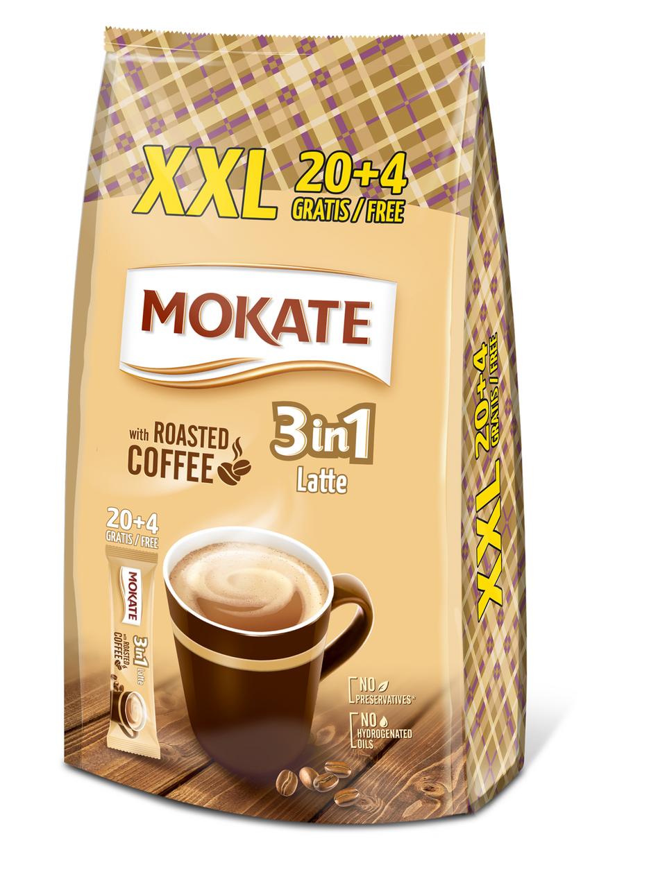 Mokate 3v1 Latte XXL 24 x 15 g