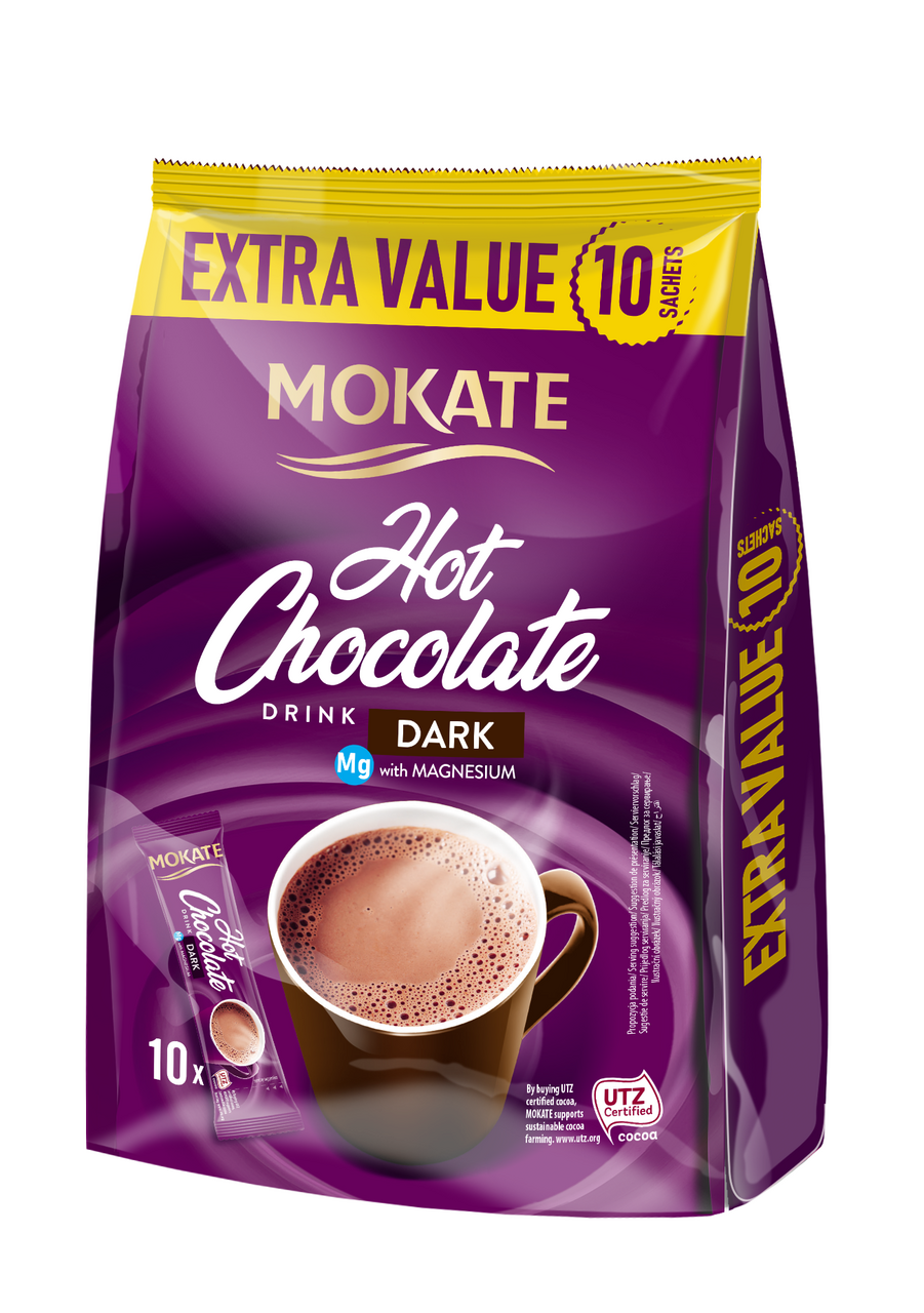 MOKATE Chocolate Dark 10 x 18 g