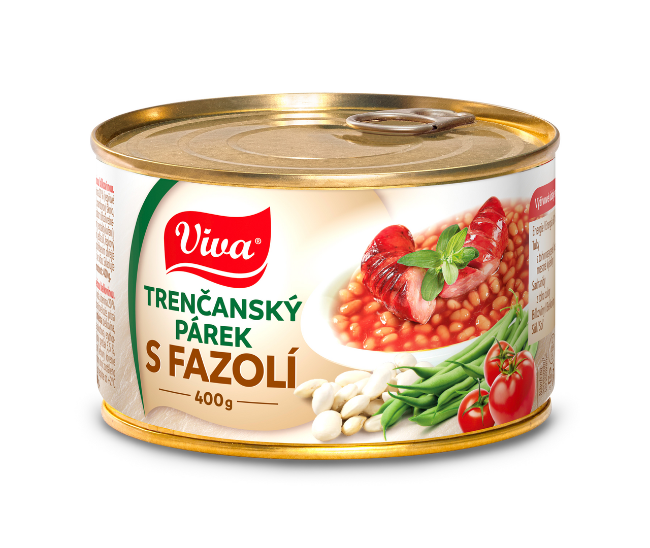 Viva Trenčanský párek s fazolí 400 g