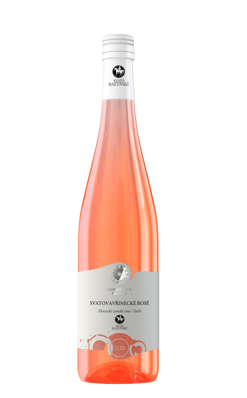 SOMMELIER SELECT Svatomartinské Svatovavřinecké rosé 750 ml