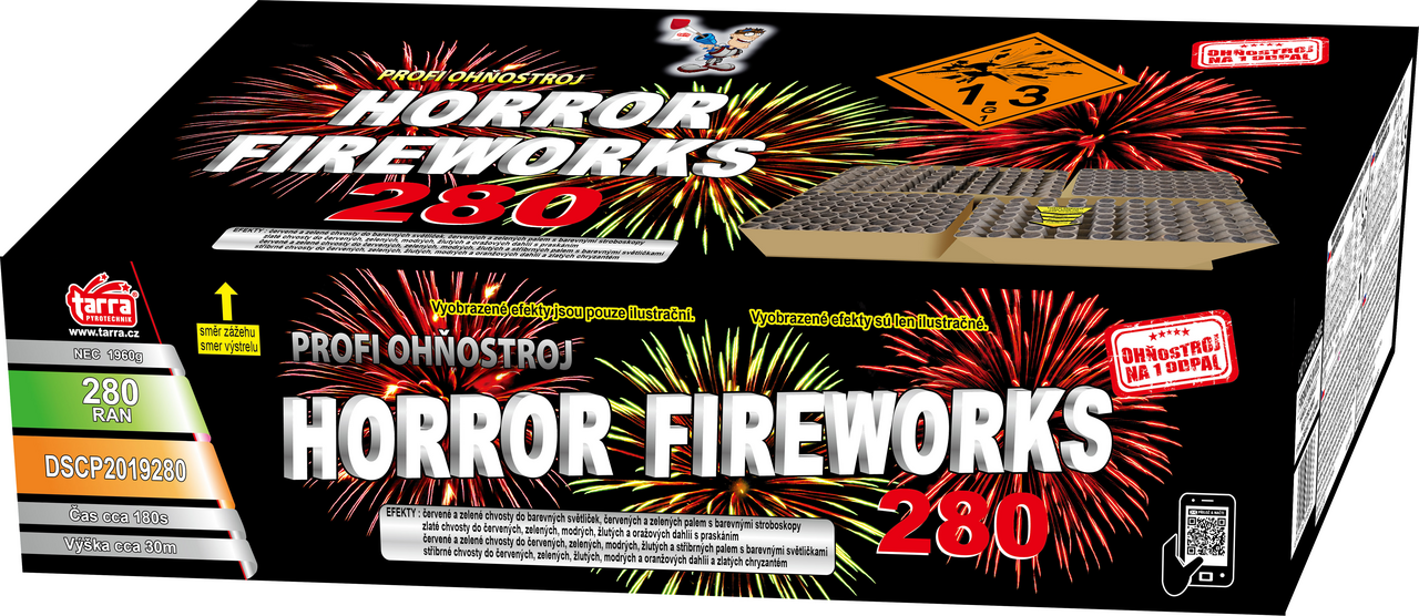 Horror Fireworks/ Brutus 280 ran 1 ks
