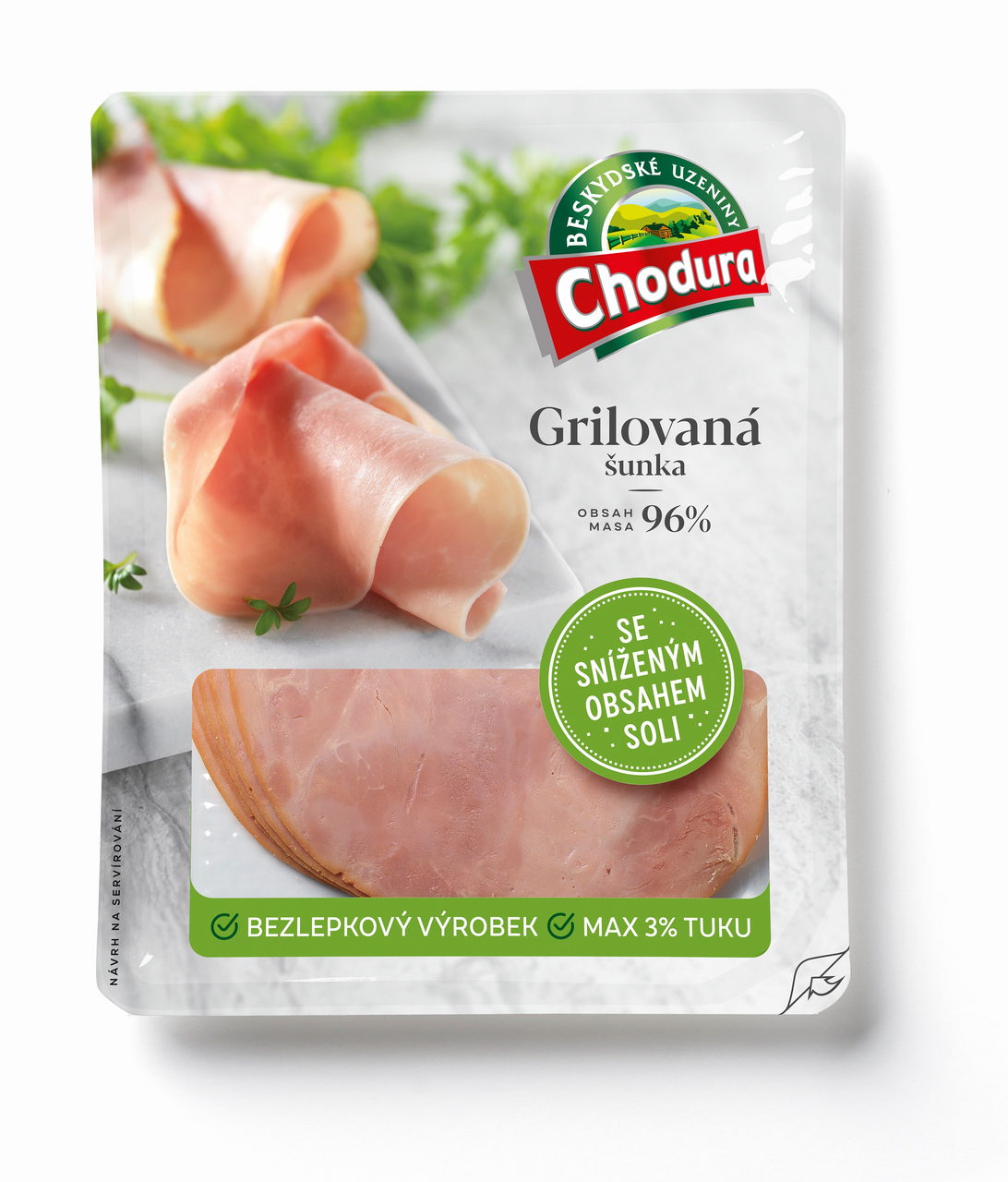 Chodura Šunka grilovaná snížený obsah soli chlaz. 100 g