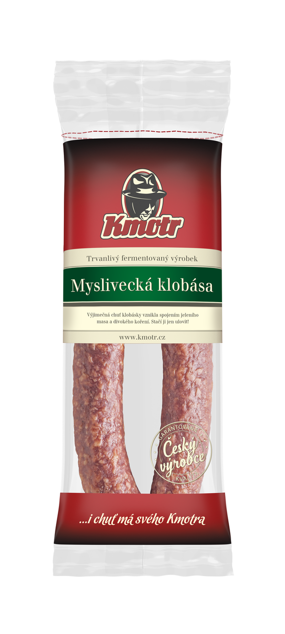 Kmotr Klobása myslivecká chlaz. 180 g