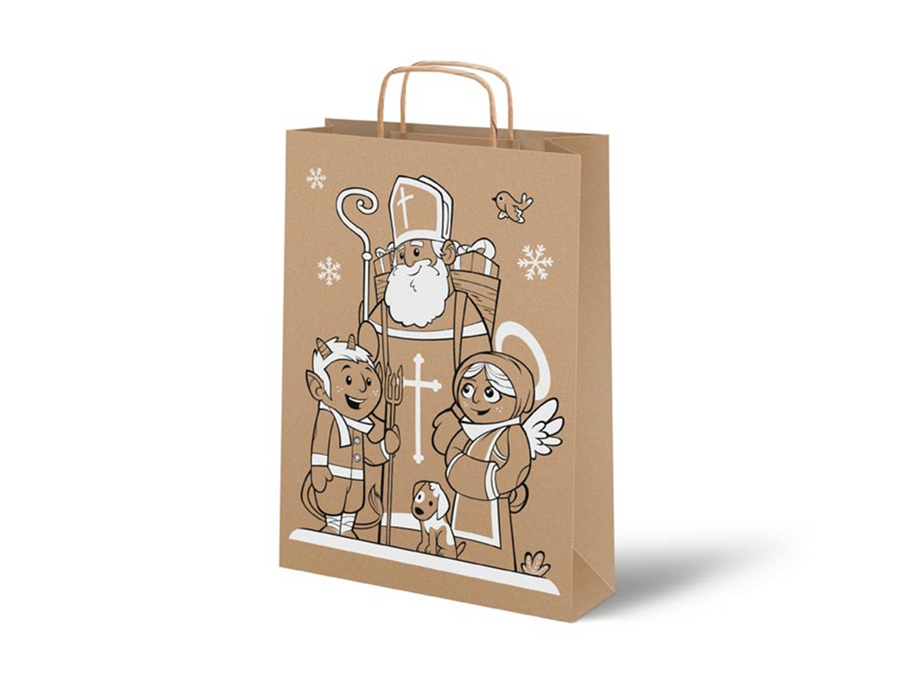 Flexio Mikulášská taška - 223412 papírová 1 ks