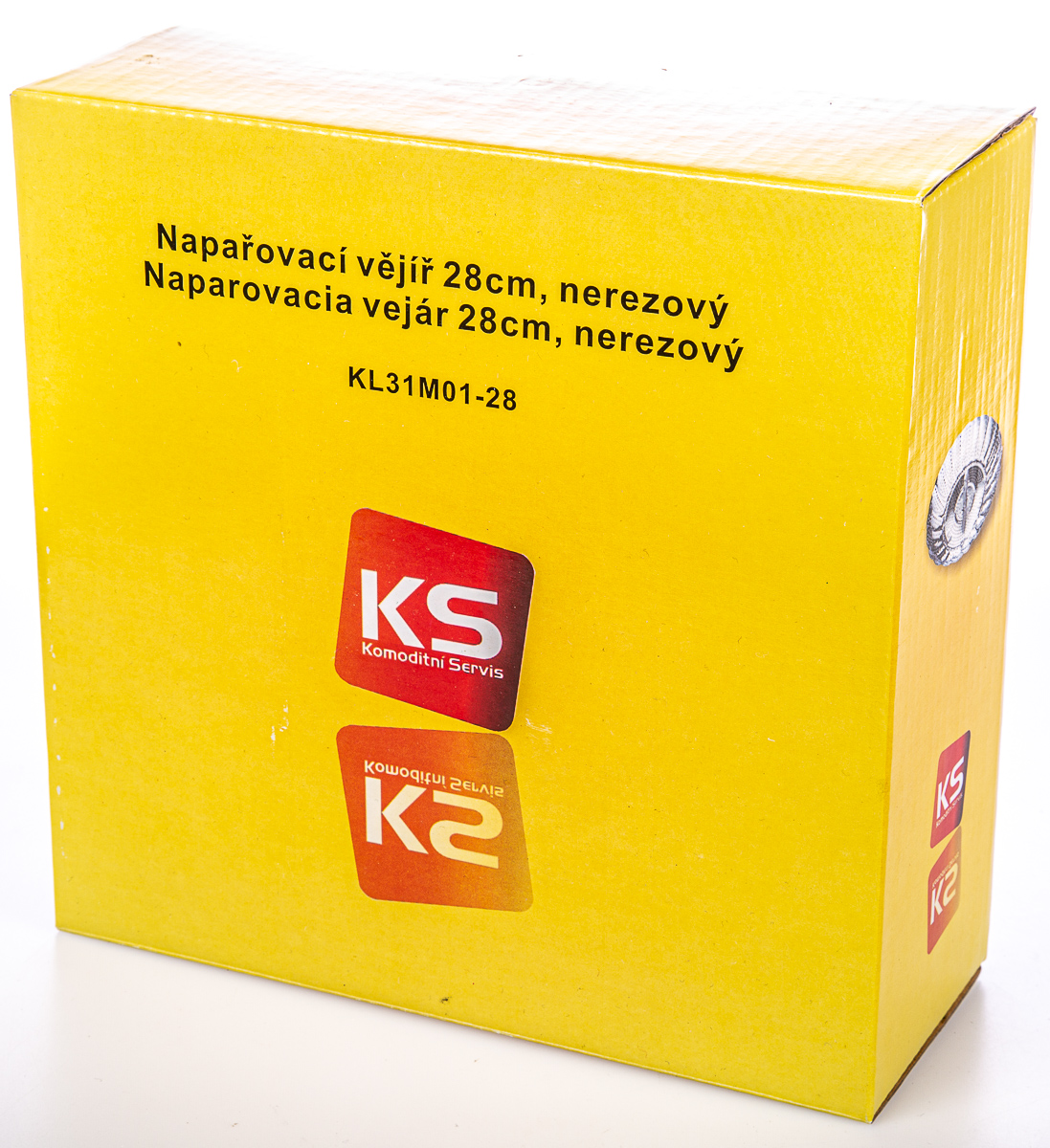 Vějíř napařovací 28cm nerez 1 ks