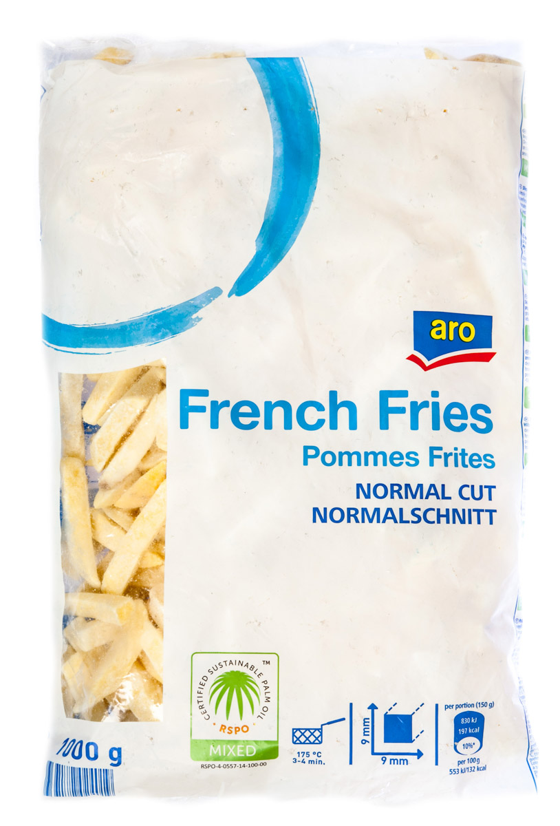 aro Hranolky French Fries 9 x 9 mm mraž. 10 x 1 kg