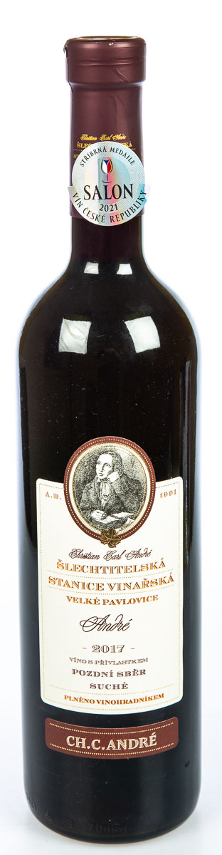 ŠLECHTITELSKÁ STANICE VELKÉ PAVLOVICE André pozdní sběr 750 ml