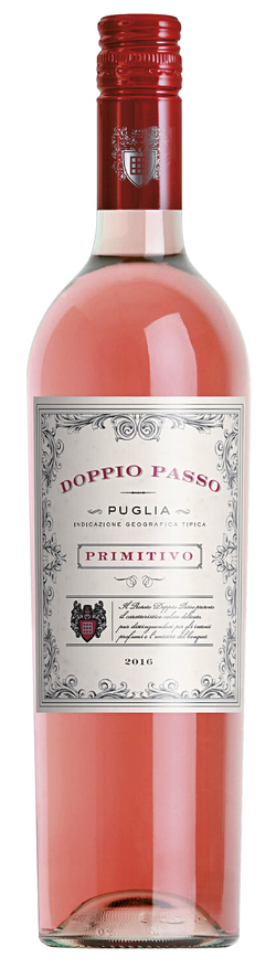 DOPPIO PASSO Primitivo Rosé 6 x 750 ml