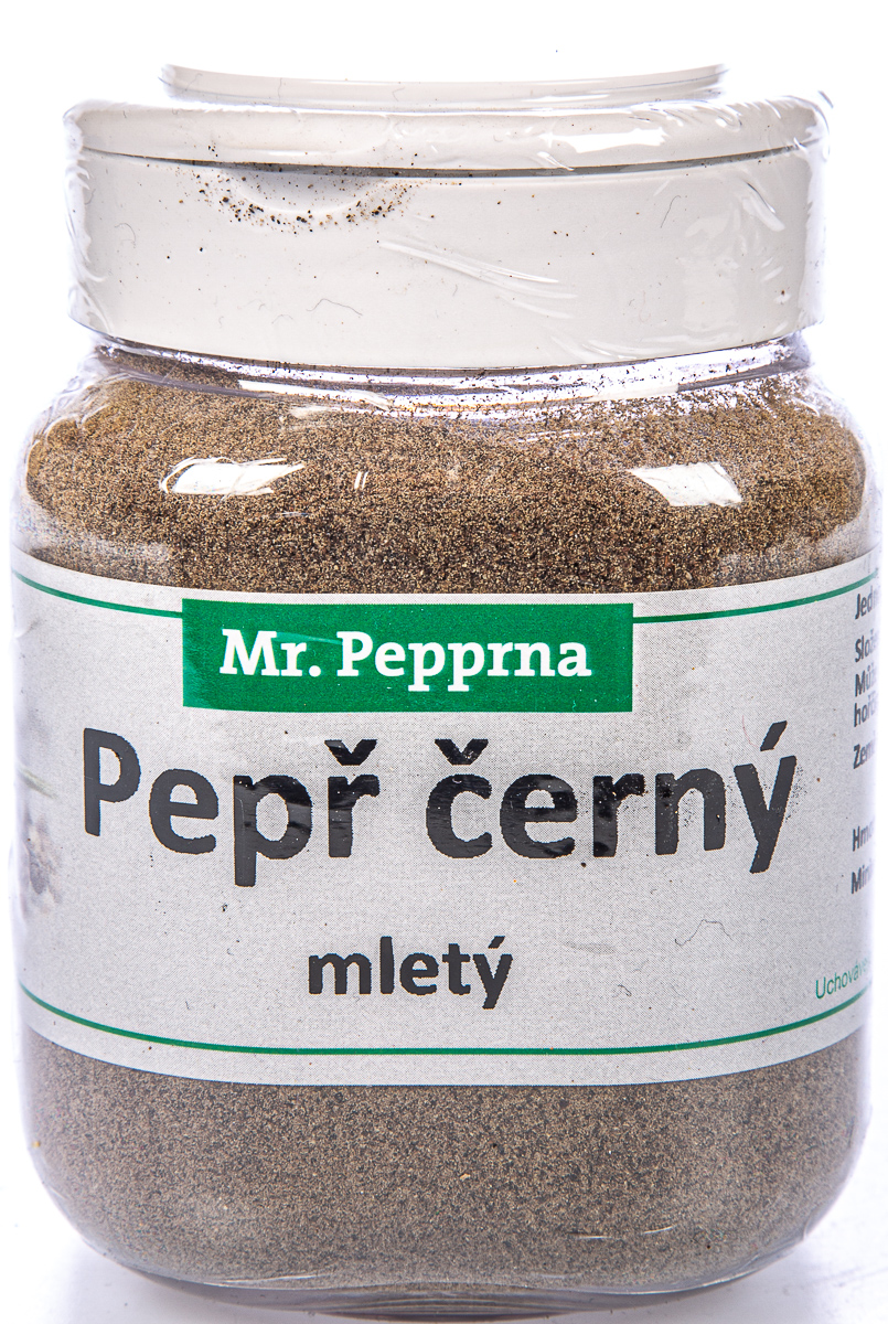Mr. Pepprna Pepř černý mletý 165 g