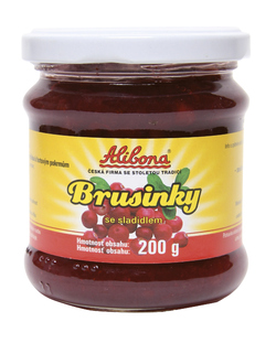 Alibona Brusinky se sladidlem 8 x 200 g