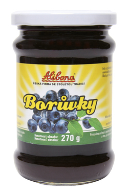 Alibona Borůvky 8 x 270 g
