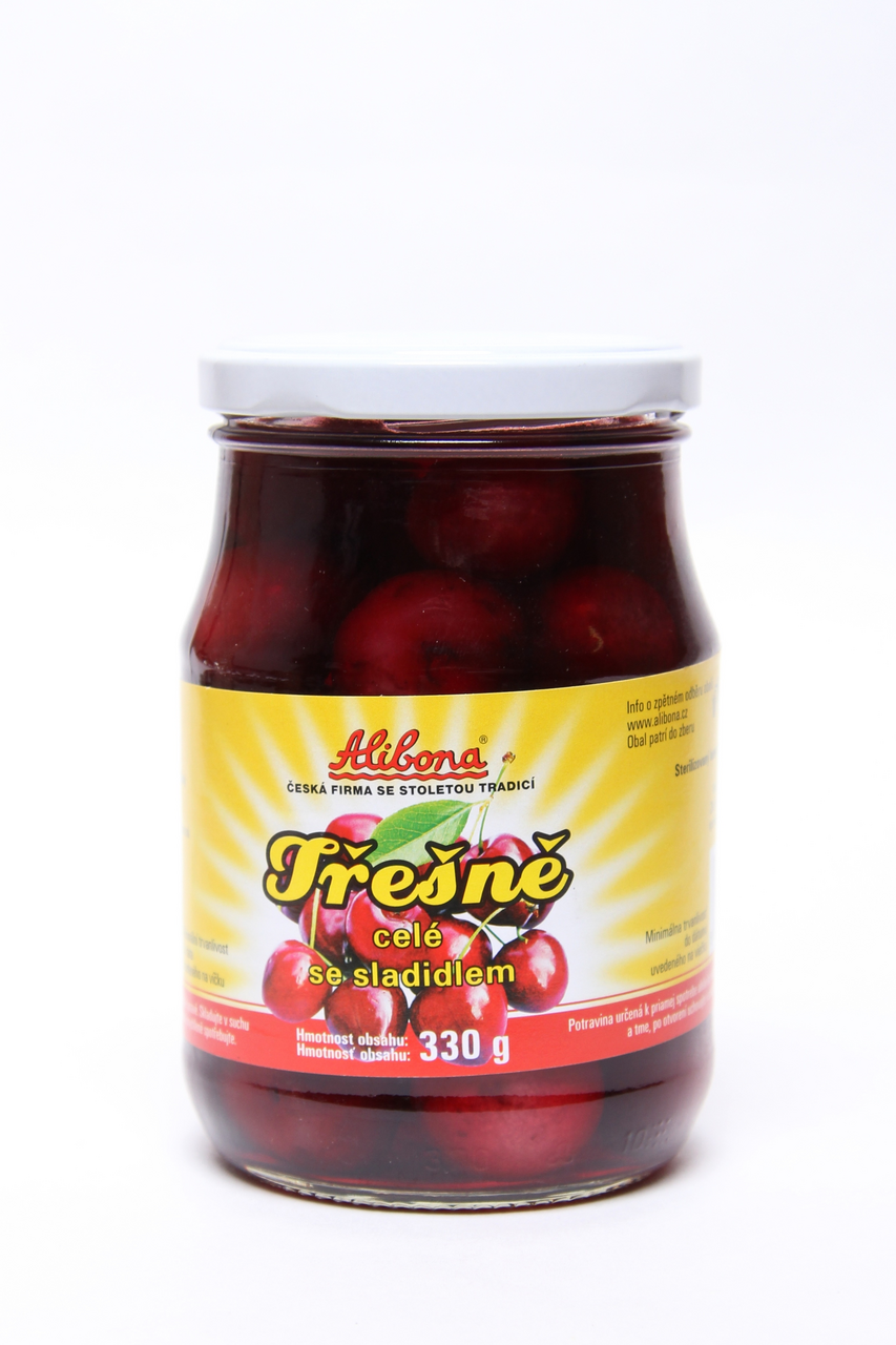 Alibona Třešně se sladidlem 8 x 330 g