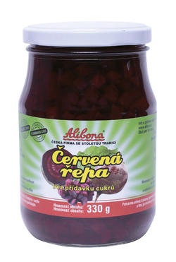 Alibona Řepa červená se sladidlem 8 x 330 g