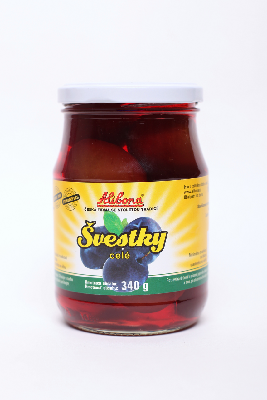 Alibona Švestky 8 x 340 g