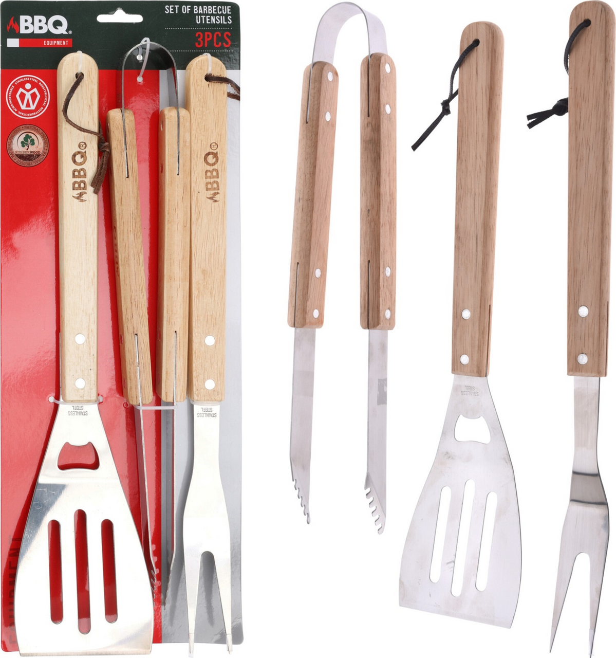 Grilovací set BBQ 3 ks