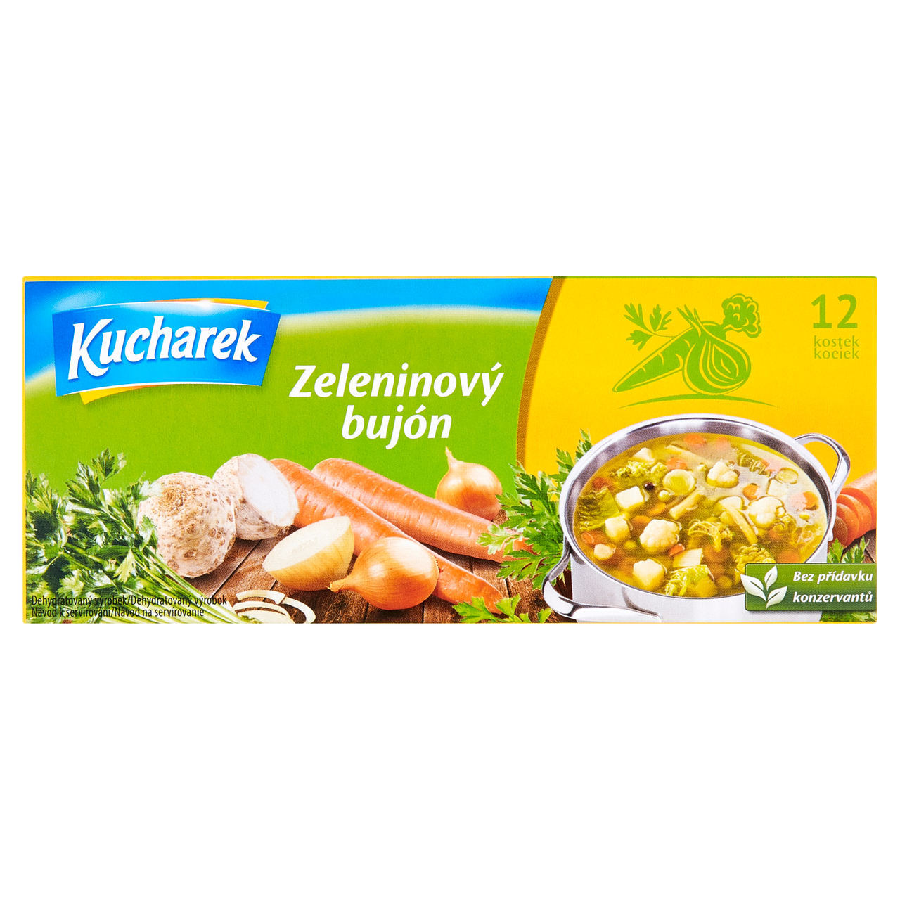 Kucharek Bujón zeleninový 120 g