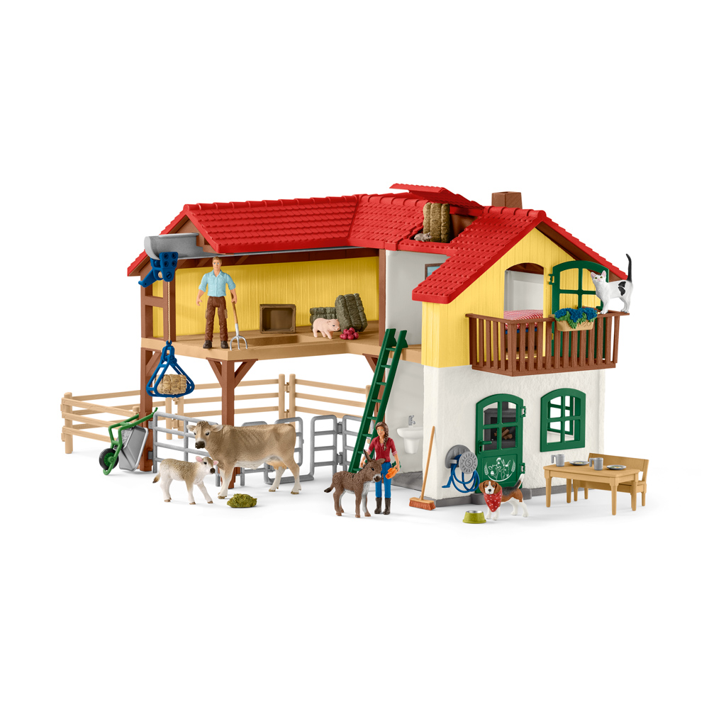 Velký dům na farmě Schleich Large Farm House 1 ks