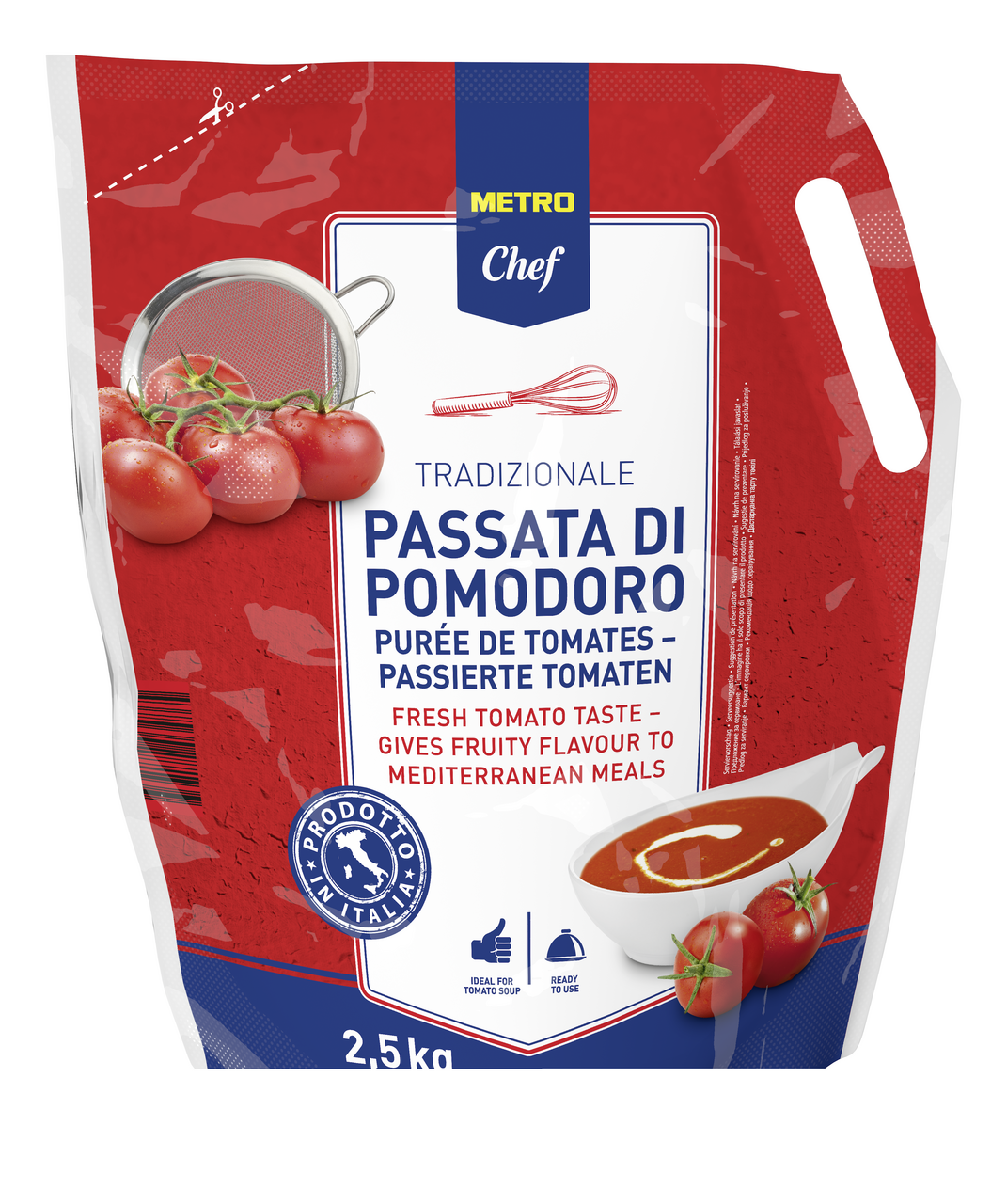METRO Chef Rajčata pasírovaná 2,5 kg