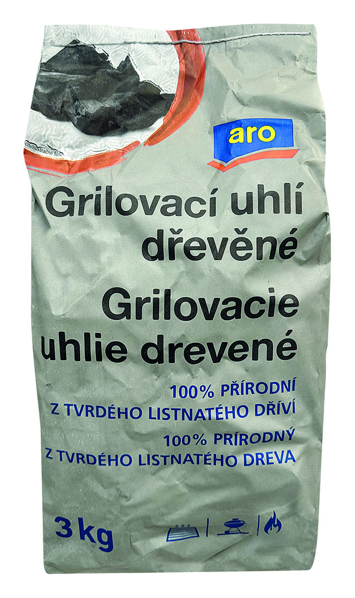aro Dřevěné uhlí 3 kg