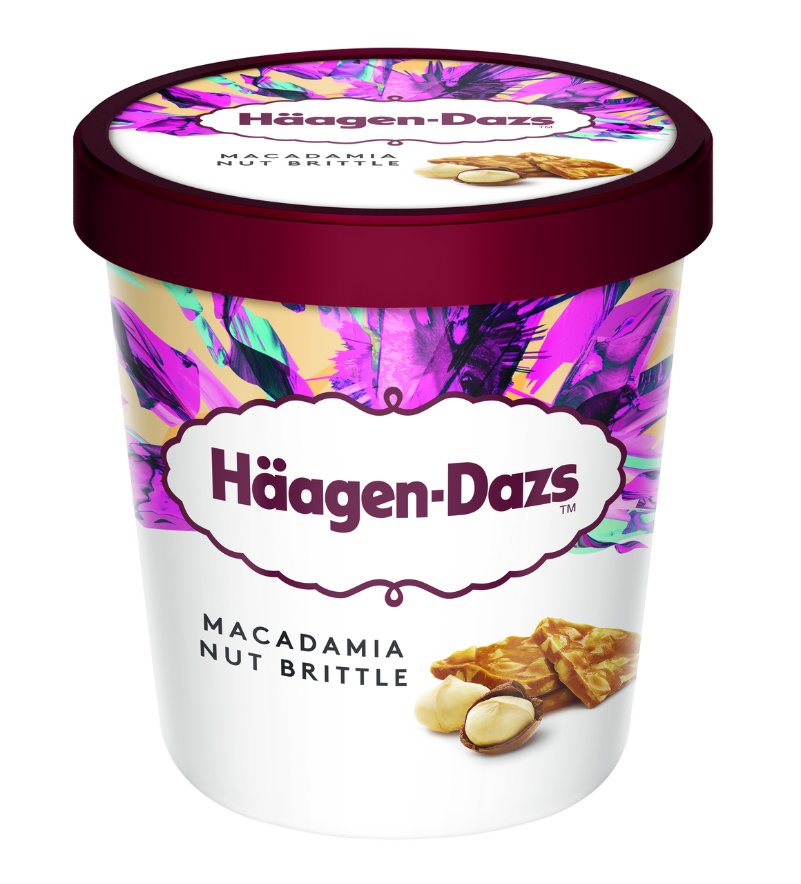 Häagen-Dazs Zmrzlina Macadamia Nut Brittle mraž. 460 ml