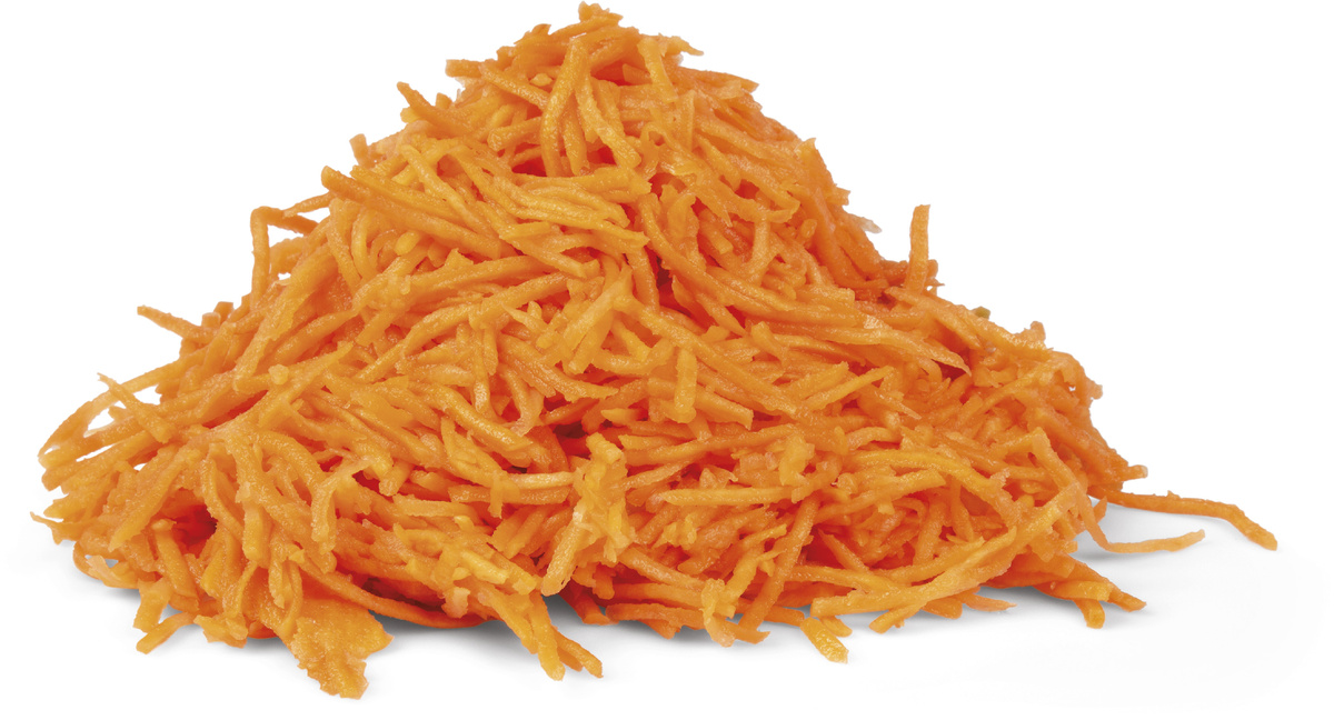 METRO Chef Mrkev loupaná strouhaná 2,5 mm chlaz. 5 kg