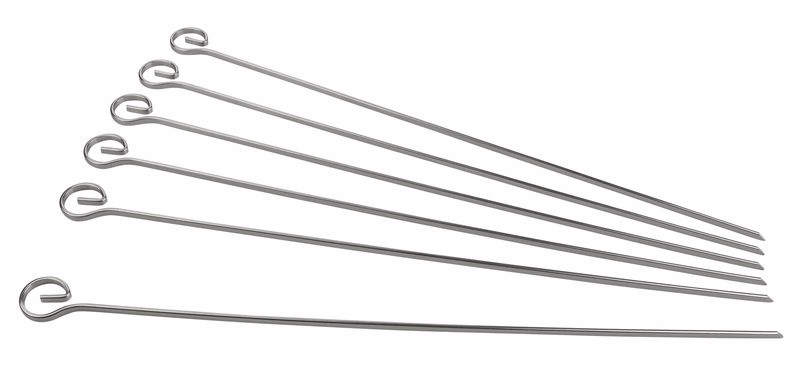 METRO PROFESSIONAL Jehly grilovací nerez 35 cm 6 ks