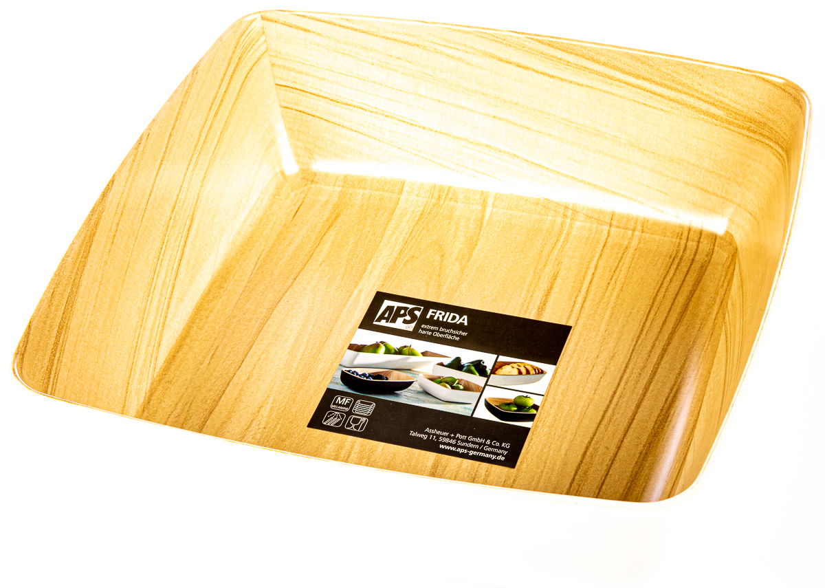 APS Mísa melam. 25 x 25 x 7,5 cm Frida bílá 1 ks