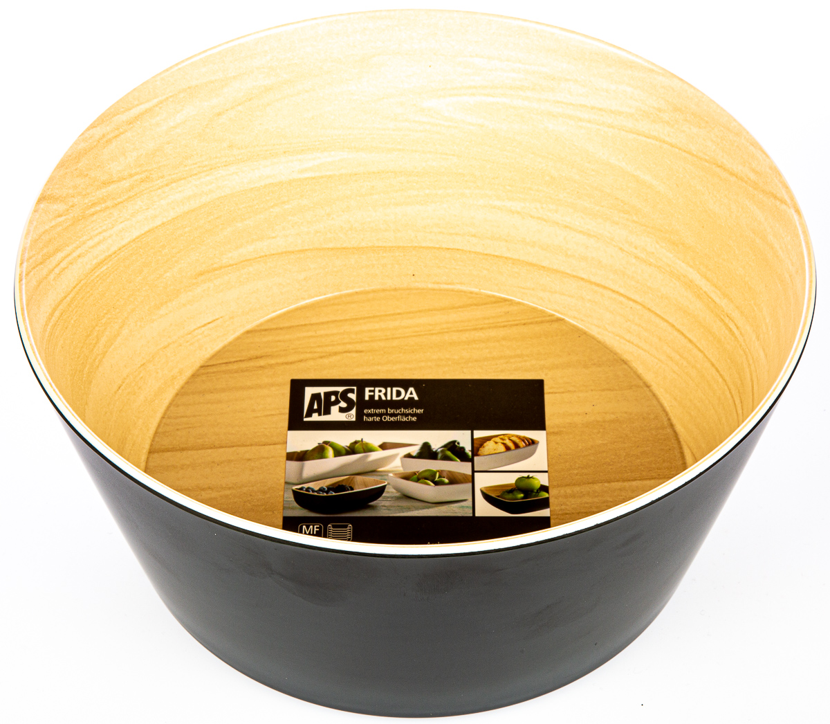 APS Mísa melam. 22 cm Frida černá 1 ks