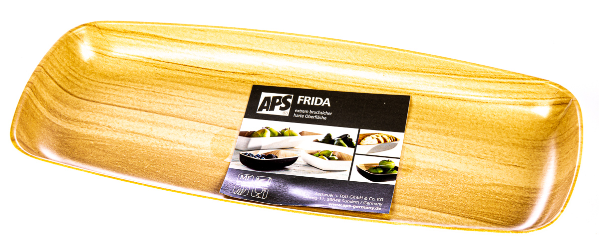 APS Podnos 27 x 12 cm Frida melamin bílý 1 ks