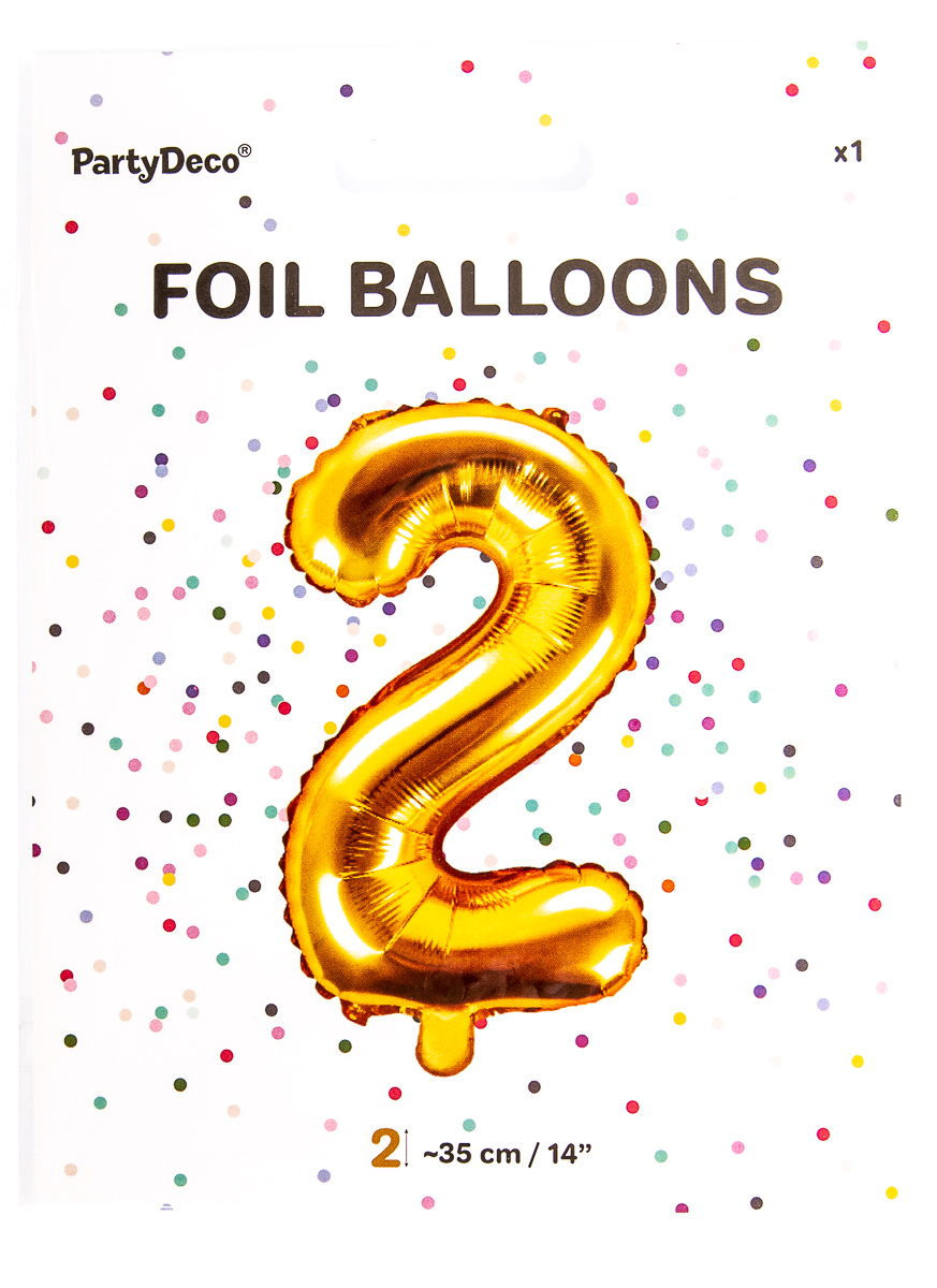 BAL.FOL.,35cm,ZLATÁ,'2'