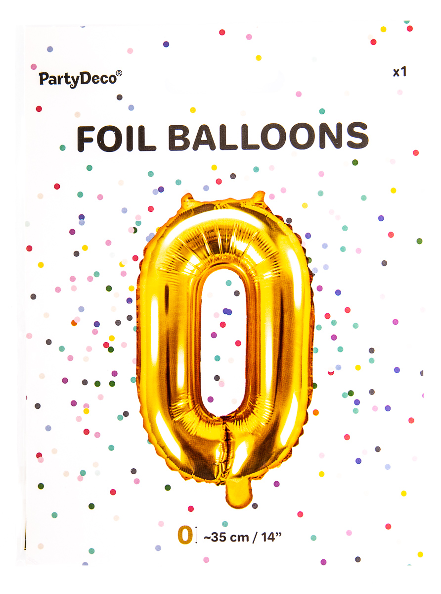 BAL.FOL.,35cm,ZLATÁ,'0'