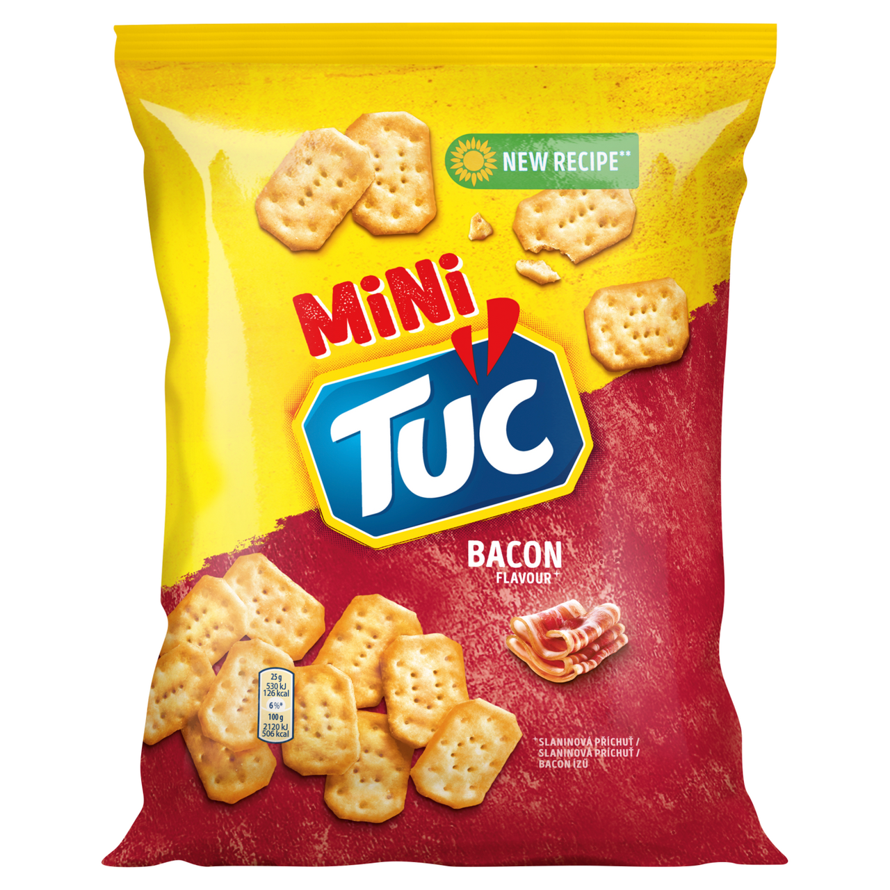 TUC Mini Bacon Slaninové slané krekry 21 x 100 g