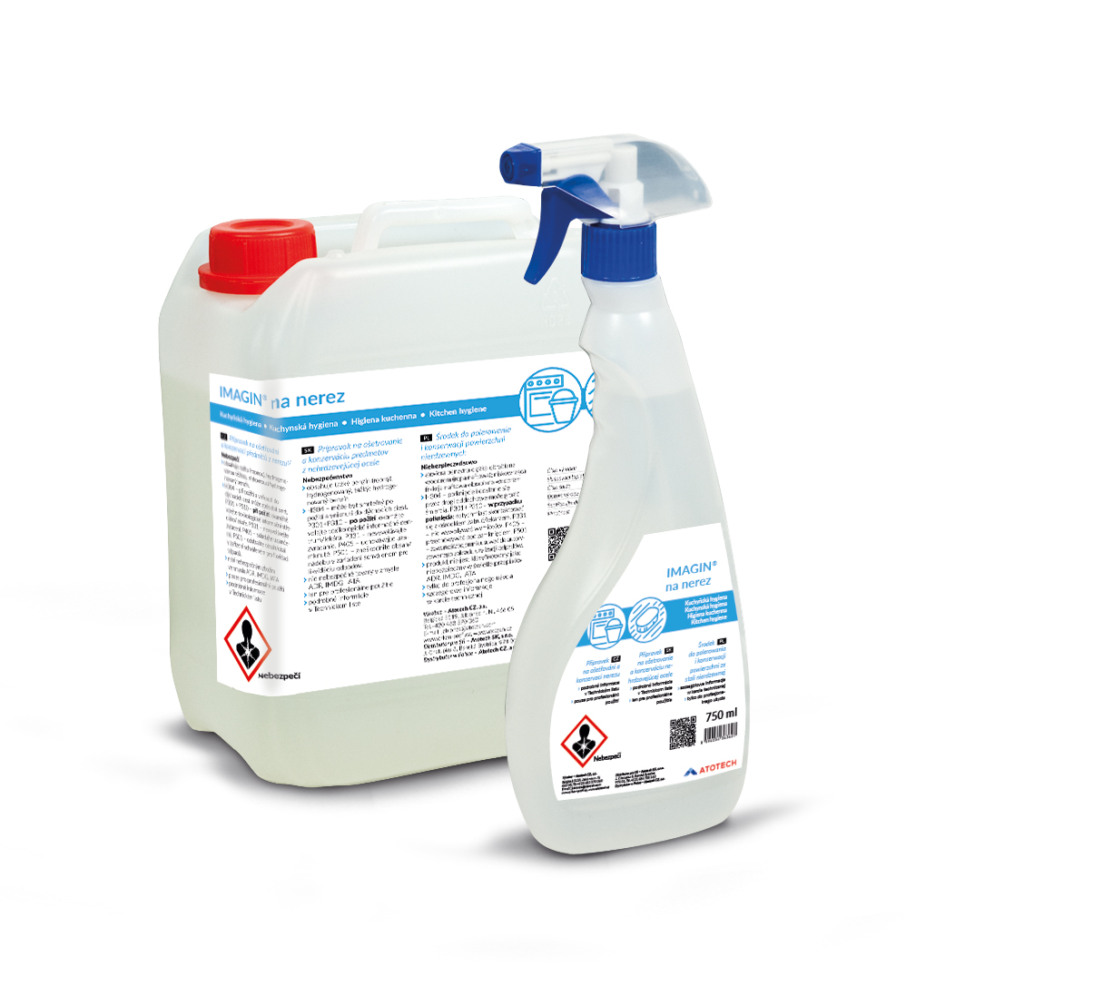 IMAGIN Leštěnka na nerez 5 l