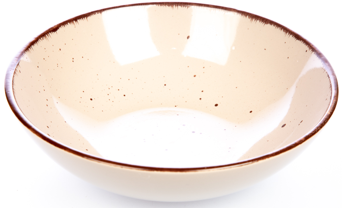 ARTE VIVA Miska Puro 18,5 cm béžová kamenina 1 ks