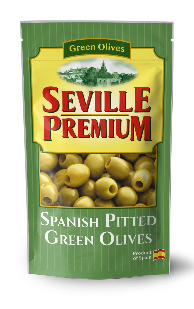 SEVILLE PREMIUM Olivy zelené bez pecky 6 x 200 g