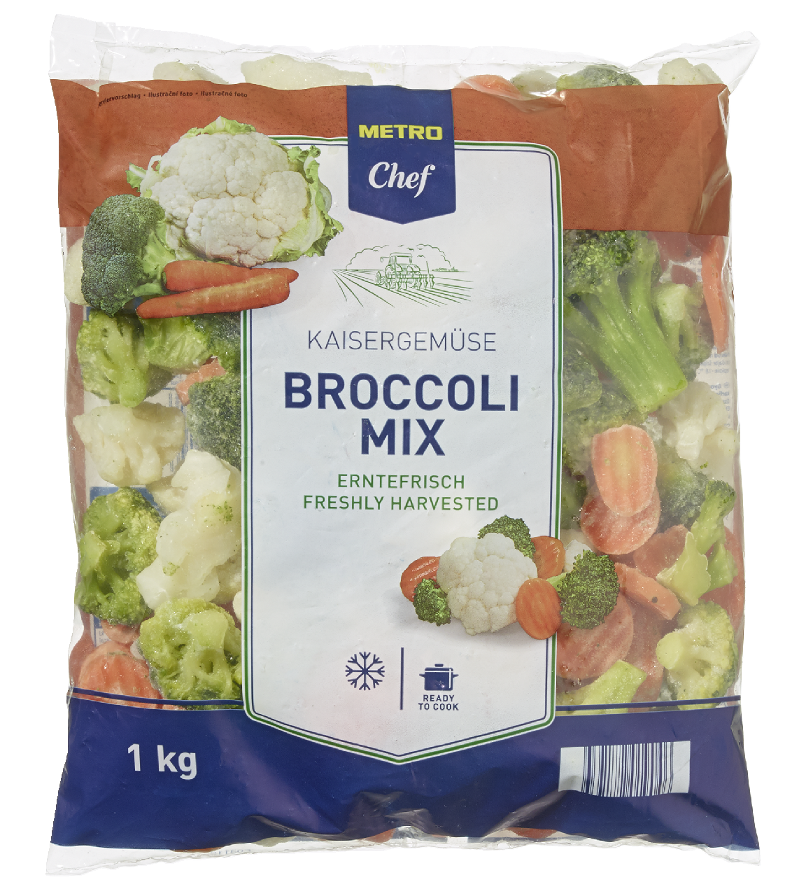 METRO Chef Směs s brokolicí mraž. 1 kg