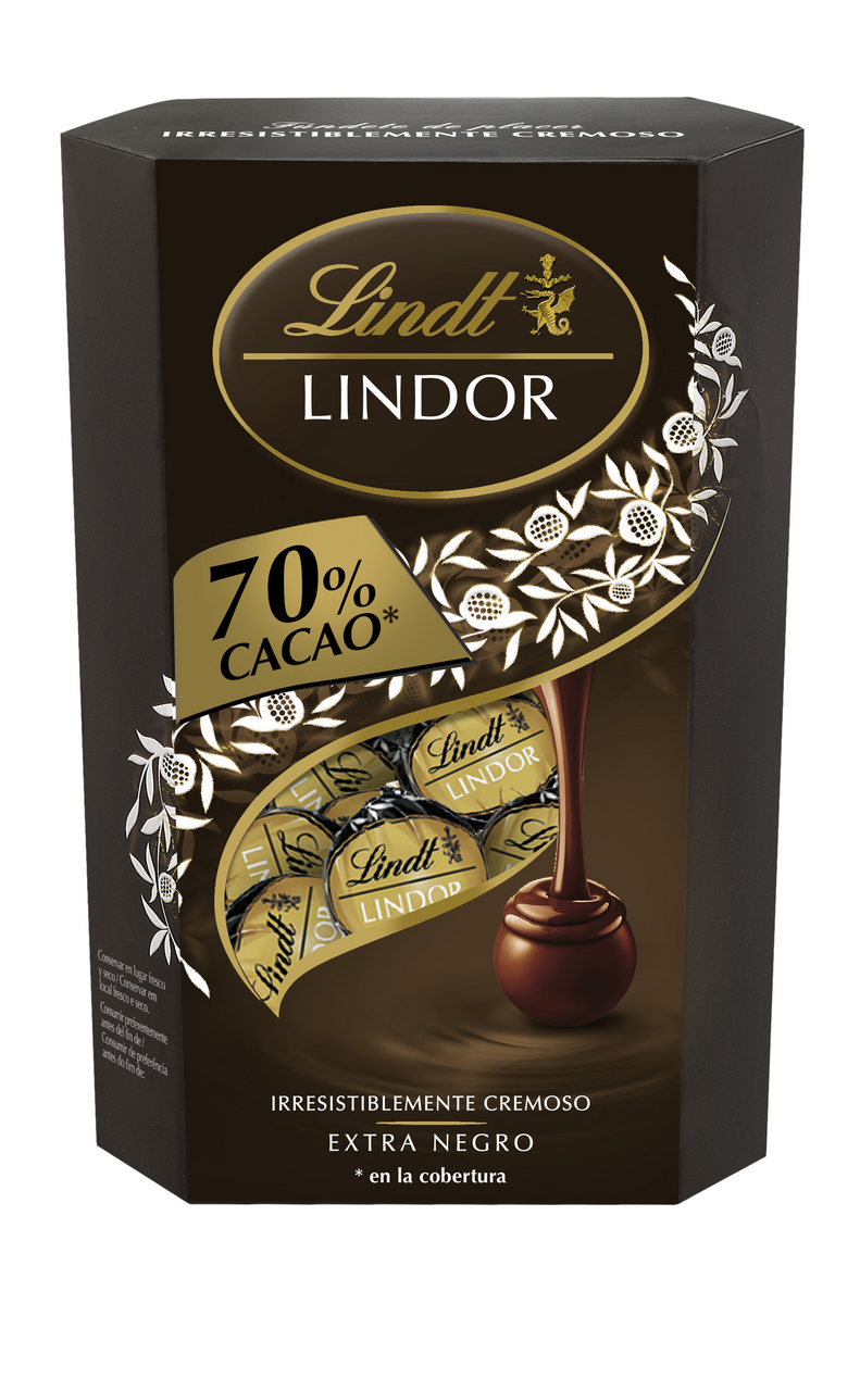 Lindt Lindor Čokoláda Dark 70% 337 g