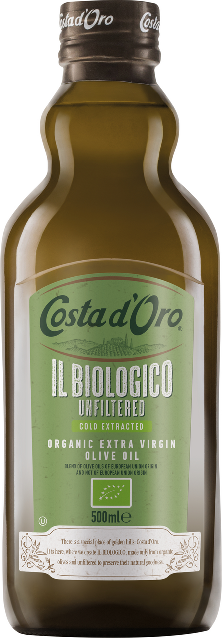 Costa D'Oro Extra Virgin Olivový olej Biologico 500 ml