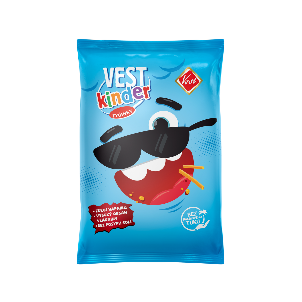 Vest Kinder Tyčinky s vlákninou 5 x 50 g
