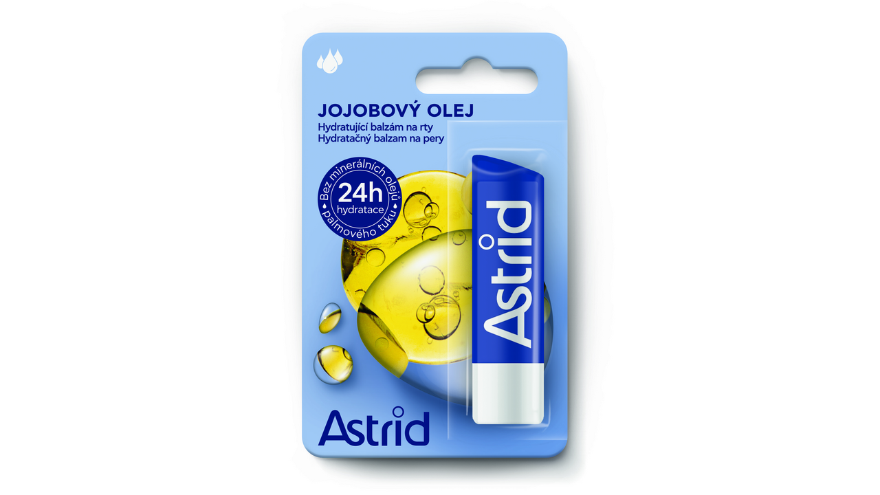 Astrid Balzám na rty s jojobovým olejem 1 ks