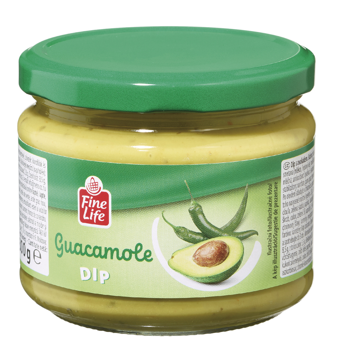 Fine Life Dip Guacamole 12 x 300 g