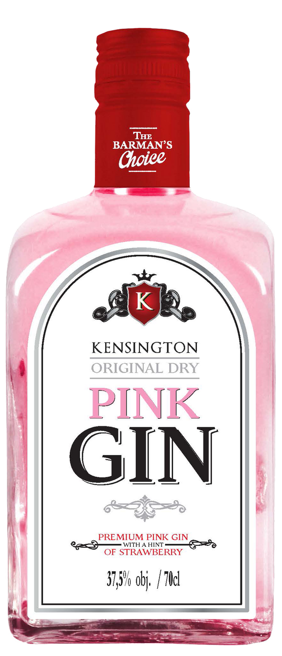 Kensington Pink Dry Gin 37,5 % 6 x 700 ml