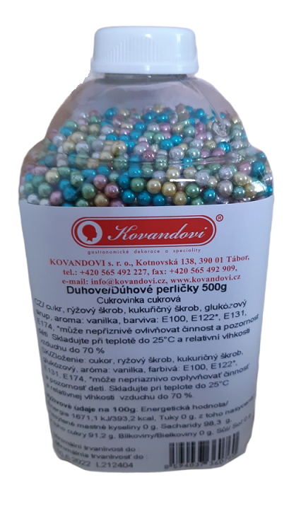 KOVANDOVI Cukrový posyp - perličky 500 g