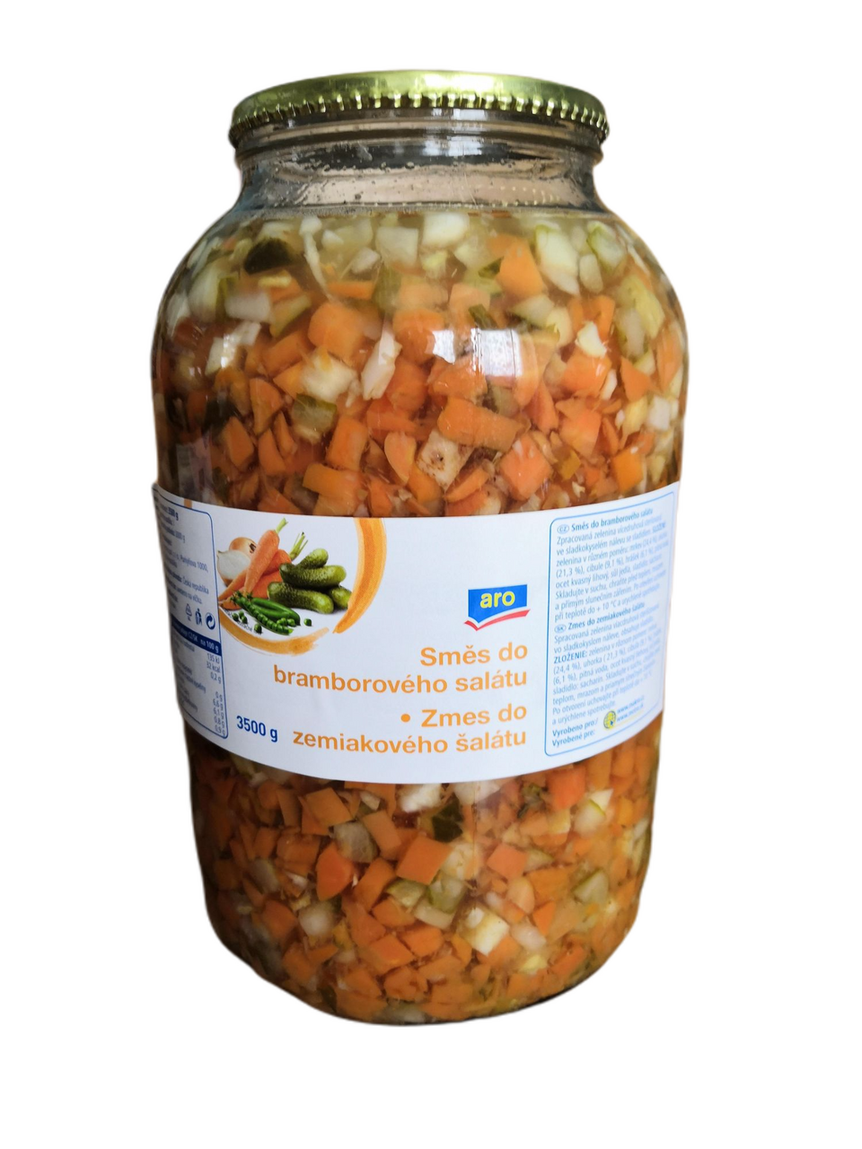 aro Směs na bramborový salát 3,5 kg sklo