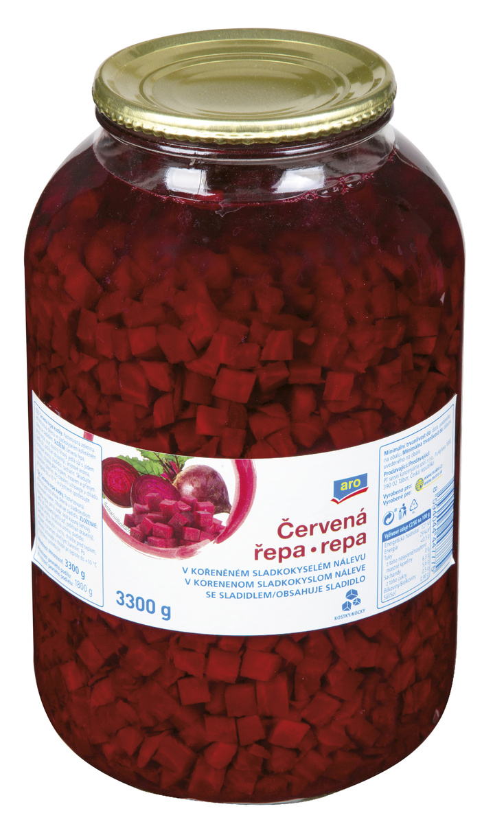 aro Řepa červená kostky 3,3 kg